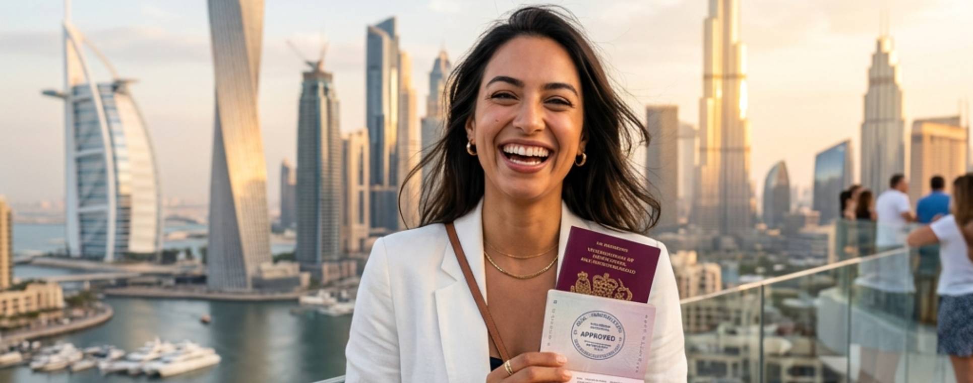 Successful UAE visa change by bus process